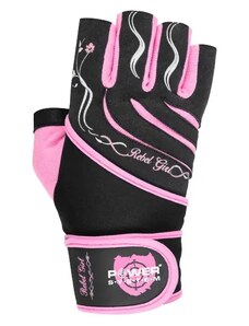Power System Γυναικεία Γάντια Γυμναστικής Rebell Girl Ροζ XS