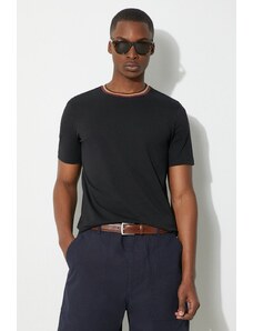 Βαμβακερό μπλουζάκι Paul Smith ανδρικό, χρώμα: μαύρο, M1R-697PS-H00084