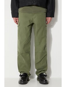 Βαμβακερό παντελόνι Filson Field Cargo Pants χρώμα: πράσινο, FMPAN0016
