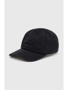 Βαμβακερό καπέλο του μπέιζμπολ thisisneverthat Overdyed E/T-Logo Cap χρώμα: μαύρο, TN240WHWBC02