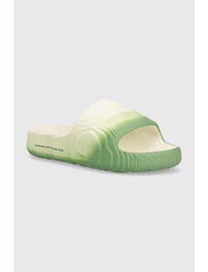 Παντόφλες adidas Originals Adilette 22 χρώμα: πράσινο, IF3674