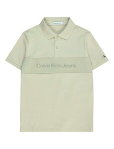 Calvin Klein Jeans Μπλουζάκι πράσινο παστέλ / σκούρο πράσινο
