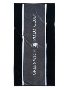 Greenwich Polo Club Πετσέτα Θαλάσσης Logo Ρίγα 90x180εκ