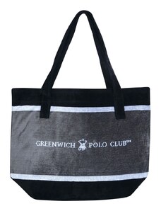 Greenwich Polo Club Γυναικεία Τσάντα Θαλάσσης Logo Ρίγες 55x40εκ