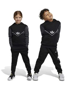 Παιδική φόρμα adidas Originals χρώμα: μαύρο