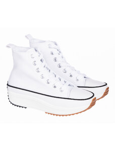 issue Γυναικεία sneakers μποτάκια πάνινα - Λευκό - 030011