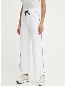 Παντελόνι φόρμας Tommy Hilfiger χρώμα: άσπρο, UW0UW05237