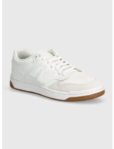 Παιδικά αθλητικά παπούτσια New Balance 480 χρώμα: άσπρο