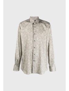 Karl Lagerfeld foral-print long-sleeve shirt 605003 533605