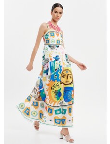KATELONDON Φόρεμα με εμπριμέ μοτίβο