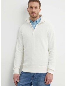 Βαμβακερό πουλόβερ Gant χρώμα: μπεζ