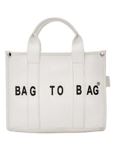 BagtoBag Τσάντα χειρός SW8935 - Ασπρο