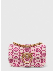 Τσάντα Pinko χρώμα: ροζ, 102938 A1KU