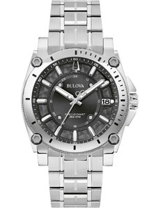 BULOVA Precisionist - 96B417 Silver case with Stainless Steel Bracelet