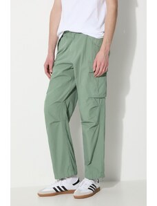 Βαμβακερό παντελόνι thisisneverthat χρώμα: πράσινο, TN241WPARP02