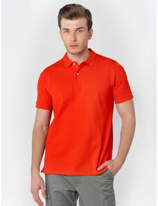 The Bostonians Polo μπλούζα κανονική γραμμή πορτοκαλί βαμβακερό