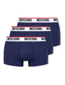 Moschino Ανδρικό Boxer Logo Trim - Τριπλό Πακέτο