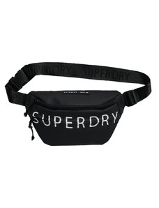 Superdry - W9110382A 33B - Tarp Festival BumBag - Black/Optic - One Size - Τσαντάκι Μέσης