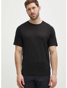Αθλητικό μπλουζάκι Smartwool Active Ultralite χρώμα: μαύρο, 16544