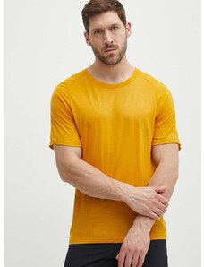 Αθλητικό μπλουζάκι Smartwool Active Ultralite χρώμα: πορτοκαλί, 16544