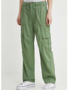 Βαμβακερό παντελόνι Billabong χρώμα: πράσινο, ABJNP00419