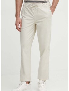 Παντελόνι Pepe Jeans PULL ON CUFFED SMART PANTS χρώμα: μπεζ, PM211687