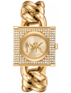 MICHAEL KORS MK Chain Lock Crystals - MK4711, Gold case with Stainless Steel Bracelet