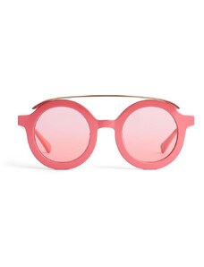 Παιδικά γυαλιά ηλίου Mini Rodini χρώμα: ροζ