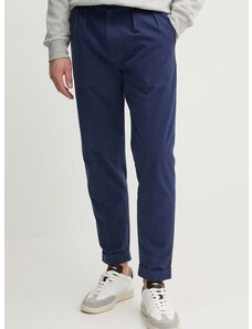 Βαμβακερό παντελόνι Polo Ralph Lauren χρώμα: ναυτικό μπλε, 710924121