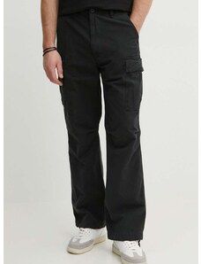Βαμβακερό παντελόνι Polo Ralph Lauren χρώμα: μαύρο, 710924122