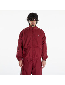 Ανδρικά μπουφάν Nike Sportswear Solo Swoosh Men's Woven Track Jacket Team Red/ White