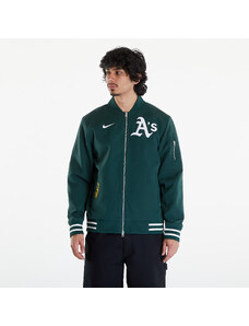 Ανδρικά bomber Nike Men's AC Bomber Jacket Oakland Athletics Pro Green/ Pro Green/ White