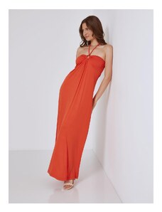 Celestino Φόρεμα με διακοσμητικό κρίκο πορτοκαλι για Γυναίκα