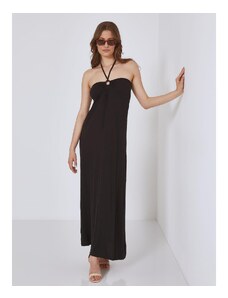 Celestino Φόρεμα με διακοσμητικό κρίκο μαυρο για Γυναίκα