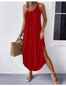Creative Φόρεμα - κώδ. 6742 - 3 - κόκκινο