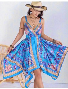 Creative Φόρεμα - κώδ. 24109 - 5 - πολύχρωμο