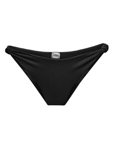 ONLY Bikini Bottom Onlsienna Rib Knot Bikini Brazilian 15314222 C-N10 black
