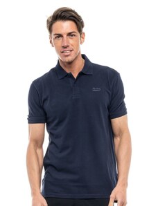 Biston Ανδρικό Polo T-shirt Navy Μπλε