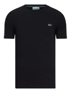 Lacoste T-Shirt Logo Stripe Κανονική Γραμμή