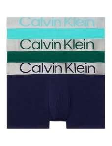 Calvin Klein Ανδρικό Boxer Steel Cotton Trunks - Τριπλό Πακέτο