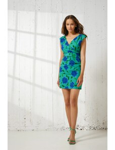 ENZZO Mini φόρεμα floral Πράσινο