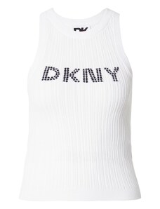 DKNY Πλεκτό τοπ μαύρο / λευκό