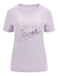 GUESS T-Shirt Ss Cn Icon Tee W4GI20I3Z14 g472 new light lilac