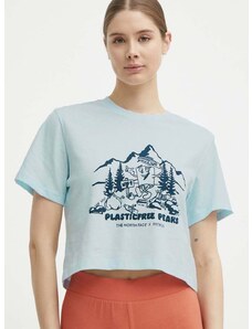 Βαμβακερό μπλουζάκι The North Face γυναικείο, NF0A87E0O0R1