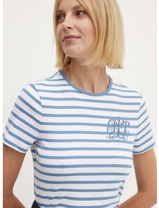 Μπλουζάκι Lauren Ralph Lauren χρώμα: άσπρο, 200945775