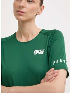 Αθλητικό μπλουζάκι Picture Ice Flow χρώμα: πράσινο, WTS547