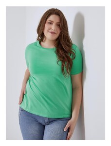 Celestino Μονόχρωμο oversized τ-shirt πρασινο ανοιχτο για Γυναίκα