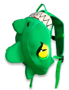 Τσάντα Backpack Crazy Safety Crocodile Green 170201-03-01