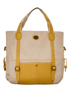 BagtoBag Τσάντα ώμου ΒS6029 - Κίτρινο
