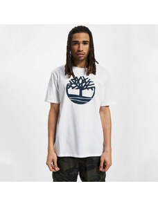 T-shirt Mε Λογότυπο Timberland River Tree TB0A2C6S-100 Άσπρο